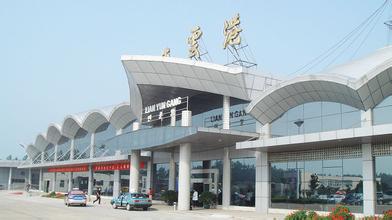 連云港機(jī)場地圖,連云港白塔埠機(jī)場交通地圖，連云港白塔埠機(jī)場位置