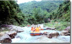 清遠(yuǎn)高田碧水灘漂流天氣